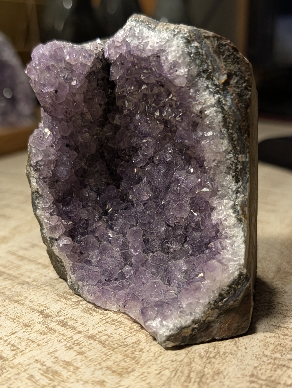 Trio (3) of Brazilian Amethyst Deep Purples 1lb Each - Picture 16 of 16